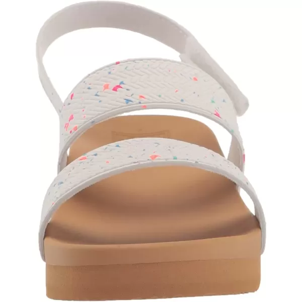 imageREEF Kids Water Vista Platform Sandal Water Friendly Adjustable Velcro StrapConfetti