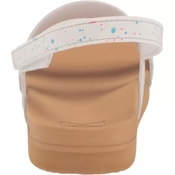 imageREEF Kids Water Vista Platform Sandal Water Friendly Adjustable Velcro StrapConfetti