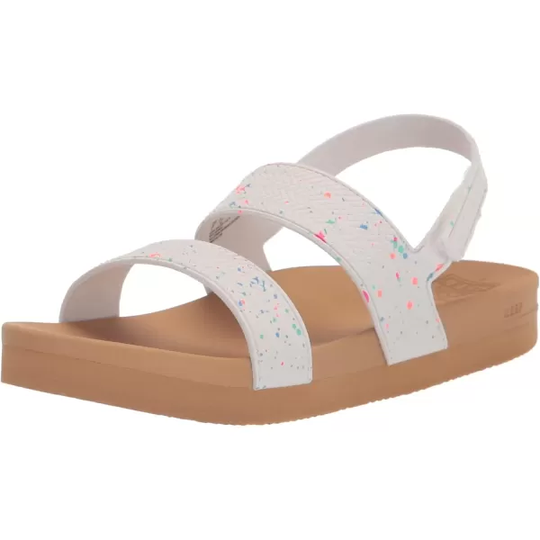 imageREEF Kids Water Vista Platform Sandal Water Friendly Adjustable Velcro StrapConfetti