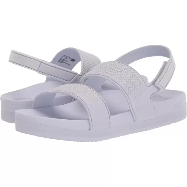 imageREEF Kids Water Vista Platform Sandal Water Friendly Adjustable Velcro StrapCrystal