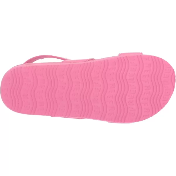 imageREEF Kids Water Vista Platform Sandal Water Friendly Adjustable Velcro StrapPink