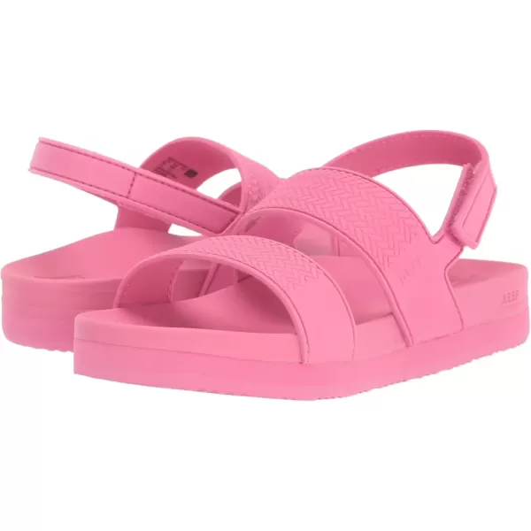 imageREEF Kids Water Vista Platform Sandal Water Friendly Adjustable Velcro StrapPink