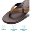 imageREEF Cushion Phantom 20 Mens Flip Flop Ultra Soft Cushion FootbedBrownTan
