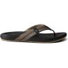 imageREEF Cushion Phantom 20 Mens Flip Flop Ultra Soft Cushion FootbedFossilRaven