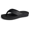 imageREEF Ojai Mens Sandal Premium Suede Soft Cushion FootbedBlack