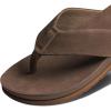 imageREEF Ojai Mens Sandal Premium Suede Soft Cushion FootbedFossil
