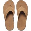 imageREEF Ojai Mens Sandal Premium Suede Soft Cushion FootbedTan