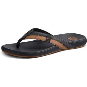 imageREEF Cushion Phantom 20 Mens Flip Flop Ultra Soft Cushion FootbedTobaccoGrey