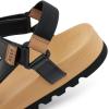 imageREEF Girls Kids Rem Hi SandalBlackTan