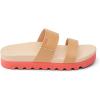 imageREEF Girls Kids Vista Hi Slide SandalCoral Sunset