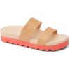 imageREEF Girls Kids Vista Hi Slide SandalCoral Sunset