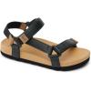 imageREEF Girls Little Rem Hi SandalBlackTan