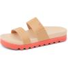 imageREEF Girls Kids Vista Hi Slide SandalCoral Sunset