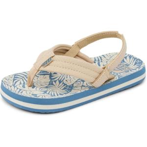 imageREEF Unisex child Little AhiBlueTan Palm
