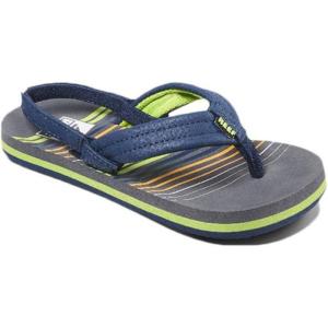 imageREEF Unisex child Little AhiStripe Green