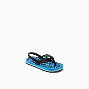 imageREEF Unisex child Little AhiSwell Checkers