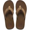 imageREEF Groundswell Mens Flip Flop Sandal Premium Suede Straps Soft FootbedTan