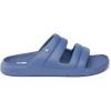 imageREEF Oasis TwoBar Mens Waterproof Slide Sandal Lightweight and Flexible Arch SupportBlue Dusk