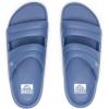 imageREEF Oasis TwoBar Mens Waterproof Slide Sandal Lightweight and Flexible Arch SupportBlue Dusk