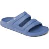 imageREEF Oasis TwoBar Mens Waterproof Slide Sandal Lightweight and Flexible Arch SupportBlue Dusk