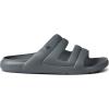 imageREEF Oasis TwoBar Mens Waterproof Slide Sandal Lightweight and Flexible Arch SupportGrey