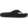 imageREEF Raglan Mens Flip Flop Sandal Soft ampamp Supportive Footbed Water Friendly StrapsBlackGum