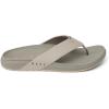 imageREEF Raglan Mens Flip Flop Sandal Soft ampamp Supportive Footbed Water Friendly StrapsStone