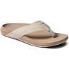 imageREEF Raglan Mens Flip Flop Sandal Soft ampamp Supportive Footbed Water Friendly StrapsTanBlue
