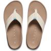 imageREEF Raglan Mens Flip Flop Sandal Soft ampamp Supportive Footbed Water Friendly StrapsTanBlue