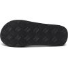 imageReef Layback Mens Flip Flop Sandal Arch Support Water FriendlyBlack