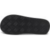 imageReef Layback Mens Flip Flop Sandal Arch Support Water FriendlyBlackTan