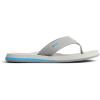 imageReef Layback Mens Flip Flop Sandal Arch Support Water FriendlyGreyBlue