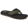 imageReef Layback Mens Flip Flop Sandal Arch Support Water FriendlyBlackOlive