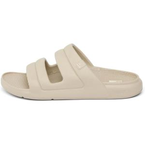 imageREEF Oasis TwoBar Mens Waterproof Slide Sandal Lightweight and Flexible Arch SupportSand