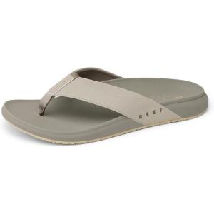 imageREEF Raglan Mens Flip Flop Sandal Soft ampamp Supportive Footbed Water Friendly StrapsStone