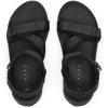 imageREEF Cross Shore Mens Casual Sport Sandal Adjustable Straps Supportive Footbed No Slip TractionBlack