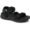 imageREEF Cross Shore Mens Casual Sport Sandal Adjustable Straps Supportive Footbed No Slip TractionBlack