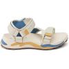 imageREEF Cross Shore Mens Casual Sport Sandal Adjustable Straps Supportive Footbed No Slip TractionTanWheatBlue