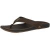 imageREEF JBay III Mens Full Grain Leather Flip FlopChocolate