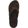 imageREEF JBay III Mens Full Grain Leather Flip FlopChocolate