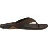 imageREEF JBay III Mens Full Grain Leather Flip FlopChocolate