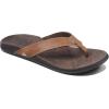 imageREEF JBay III Mens Full Grain Leather Flip FlopCoffeeBronze