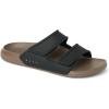 imageREEF Oasis Adapt Mens Slide Sandal Soft and Supportive Footbed Water FriendlyFossilBlack