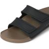 imageREEF Oasis Adapt Mens Slide Sandal Soft and Supportive Footbed Water FriendlyFossilBlack