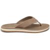 imageREEF Ojai Classic Mens Premium Leather Sandal Soft Cushion FootbedBrown Suede