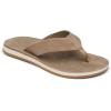 imageREEF Ojai Classic Mens Premium Leather Sandal Soft Cushion FootbedBrown Suede