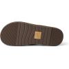 imageREEF Ojai Classic Mens Premium Leather Sandal Soft Cushion FootbedDark Brown