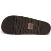 imageREEF Ojai Two Bar Womens Fashion Slide Sandal Premium Leather Soft Cushion FootbedBrown Leather