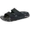 imageREEF Oasis Adapt Mens Slide Sandal Soft and Supportive Footbed Water FriendlyBlackTaupe Marble