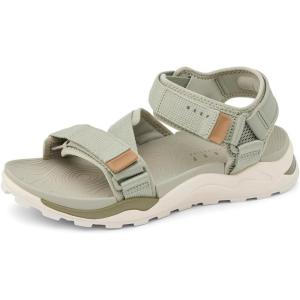 imageREEF Cross Shore Mens Casual Sport Sandal Adjustable Straps Supportive Footbed No Slip TractionSageTan